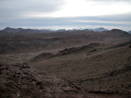 Aussicht auf das Sinai-Gebirge (Foto: Eichner-Ramm)