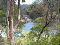 First Basin in der Cataract Gorge