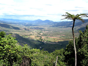 Blick auf das Pioneer Valley