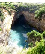 Nahe der Zwölf Apostel befindet sich die Loch Ard Gorge