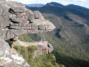 Die Balconies sind wohl der bekannteste Aussichtspunkt der Grampians