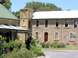 Die Hahndorf-Academy beherbergt heute eine große Kunstgalerie und ein kleines Museum