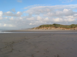 Kilometerlang: Ocean Beach an der Westküste