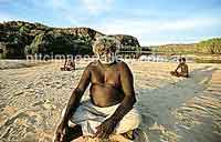Aboriginal Mann im Mikinj Valley (Foto: NTTC/David Kickland)