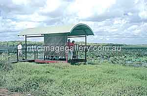 Informationstafel am Fogg Dam (Foto: NTTC/Don Skirrow)