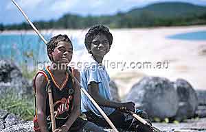 Aboriginal-Kinder von der Gove-Halbinsel im Arnhemland (Foto: NTTC / David Silva)
