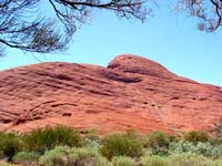 Kata Tjuta zählt zu den touristischen Highlights im Roten Zentrum