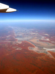 Blick auf den Lake Amadeus: Größter See des Northern Territory