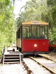 Unterwegs mit der Pemberton Tramway