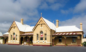 Im ehemaligen Bahnhof von Tenterfield befindet sich das Railway Museum