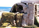 Versteinertes Wasserrad am Cape Leeuwin