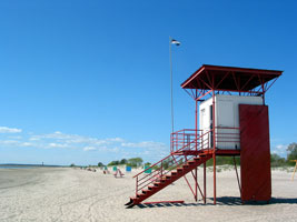 Strand von Pärnu (Foto: Eichner-Ramm)