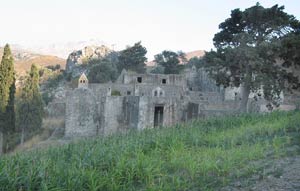 Nur noch Ruinen: Ehemaliges Kloster Kato Preveli