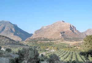 Fruchtbar: Tal bei Kato Preveli