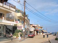 Hauptstraße in Agia Pelagia