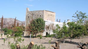 Wie eine Festung: Kloster Odigitrias mit seinem Wehrturm