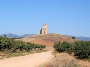 Ruinen des byzantinischen Turms von Mariana