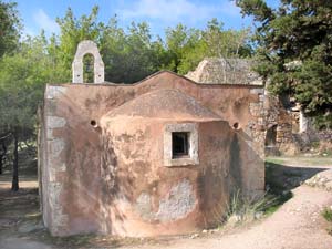 Kapelle im Osten der Anlage