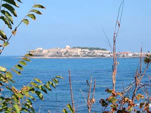 Blick auf die Fortezza von Rethimno