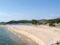 Strandabschnitt bei Toroni