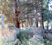 Interessante Grabstellen: Friedhof am Ortsrand von Sucuraj