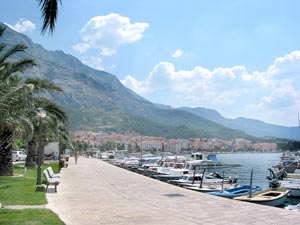 Hafenpromenade von Makarska