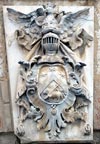 Wappen an einem Altstadthaus