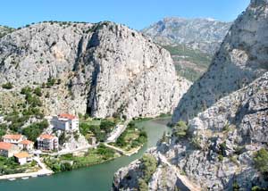 Imposant: Cetina-Canyon bei Omiš