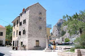 Poljicki-Platz in Omiš Poljicki-Platz in Omiš