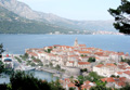 Blick auf Korcula-Stadt