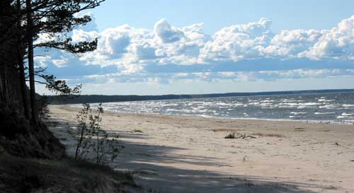 Ostsee-Strand bei Jurmala (Foto: Eichner-Ramm)