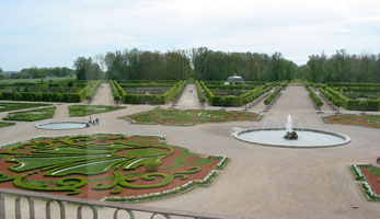 Schlossgarten von Pilsrundale, angelegt nach französischem Vorbild (Foto: Eichner-Ramm)