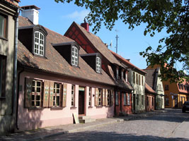 Hübsche alte Häuser in der Altstadt (Foto: Eichner-Ramm)