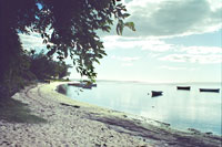 Strand bei Pereybere im Nordwesten