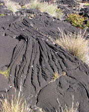 Erkaltete Lava (Foto: Eichner-Ramm)