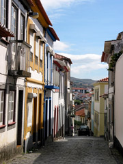 Altstadtgasse in Angra do Heroísmo (Foto: Eichner-Ramm)