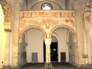 Sehenswert: Fresken in der Klosterkirche Bursfelde Sehenswert: Fresken in der Klosterkirche Bursfelde