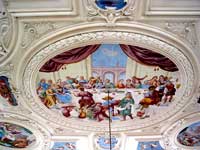 Barocke Pracht: Deckenbild im Kaisersaal
