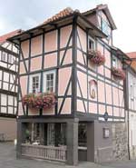 Ein Größteil der Fachwerkhäuser in der Altstadt wurden restauriert