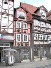 Schmalstes Fachwerkhaus in Hann. Mündens Altstadt