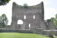 Mauerreste der Krukenburg