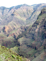 Imposant: Schlucht des Barranco de Erque