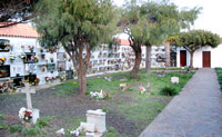 Friedhof bei Las Hayas