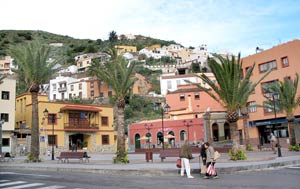 Plaza de la Constitución in Vallehermoso