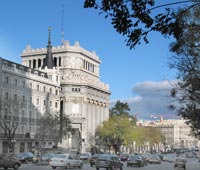 Östliches Ende der Calle de Alcala