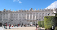 Ostfront des Palacio Real