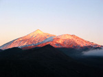 Kitschig-schön: Teide im Abendlicht