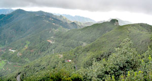 Der Bergzug Cumbre durchzieht das Anaga-Gebiet von West nach Ost
