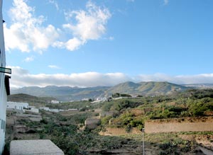 Aussicht ins Umland von Arico