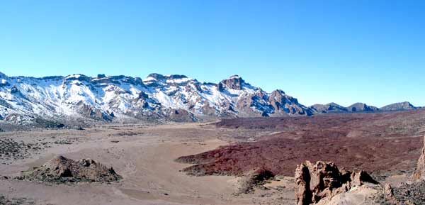 Zweifellos eine der interessantesten Landschaften Teneriffas: Cañadas im Teide-Nationalpark